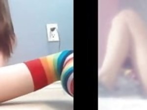 Sissy Cumshot and Hands Free Orgasm Clip Show